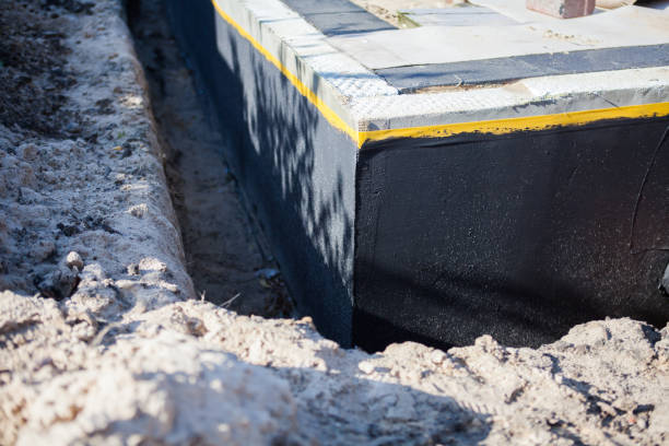 Professional Vapor Barrier Installation technician working in Morganville, NJ